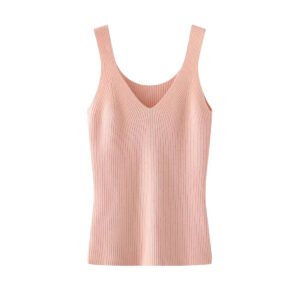 Pressure-free wool machine washable camisole top for women casual base layer sleeveless outer wear soft